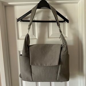 Stokke diaper bag grey color
